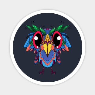 Silly Big Eyed Bird Magnet